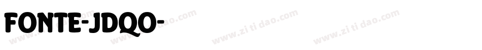 Fonte-jdqO字体转换