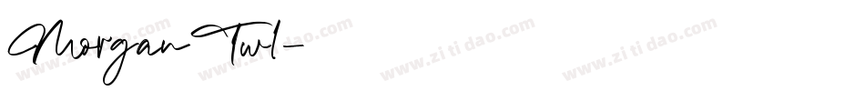 MorganTw1字体转换