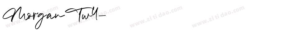 MorganTw4字体转换
