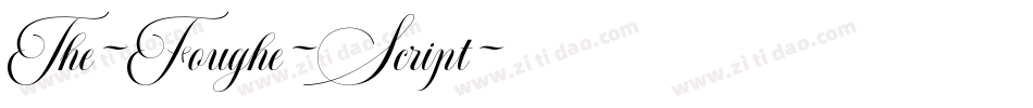 The-Foughe-Script字体转换
