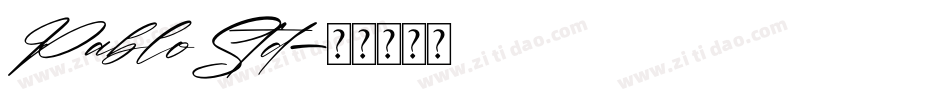 PabloStd字体转换