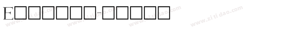 Elizany字体转换