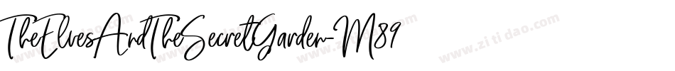 TheElvesAndTheSecretGarden-M89J字体转换 TheElvesAndTheSecretGarden-M89J字体转换