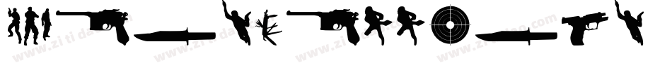 The-Shooter字体转换