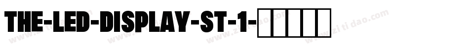 The-Led-Display-St-1字体转换