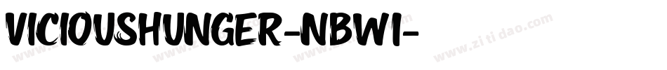 ViciousHunger-nBW1字体转换