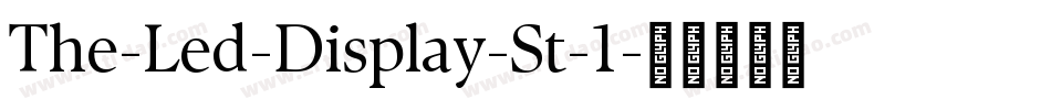 The-Led-Display-St-1字体转换