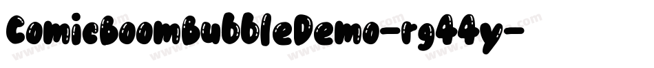 ComicBoomBubbleDemo-rg44y字体转换