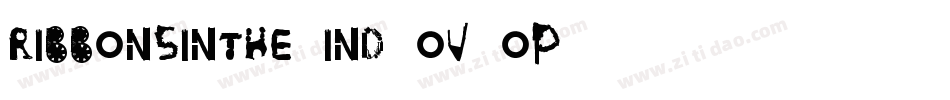 RibbonsInTheWind-OVqop字体转换