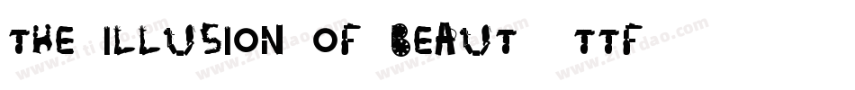 The-Illusion-of-Beauty-TTF-2字体转换