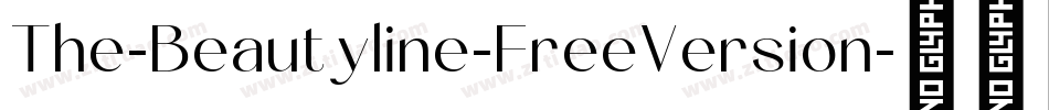 The-Beautyline-FreeVersion字体转换