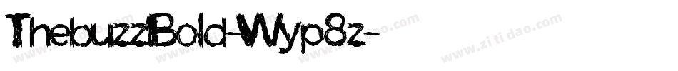 ThebuzzBold-Wyp8z字体转换