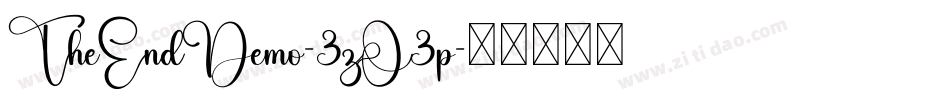 TheEndDemo-3zO3p字体转换