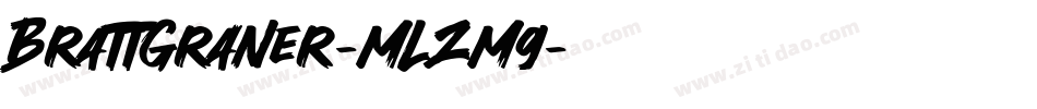 BrattGraner-mLZm9字体转换