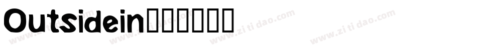 Outsidein字体转换