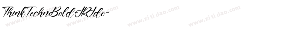 ThinkTechnoBold-JRJdo字体转换