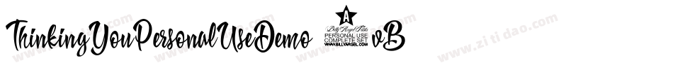 ThinkingYouPersonalUseDemo-3vBy字体转换 ThinkingYouPersonalUseDemo-3vBy字体转换