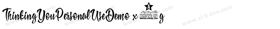 ThinkingYouPersonalUseDemo-x2gV字体转换