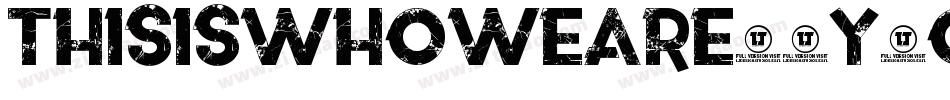 ThisIsWhoWeAre-2y0o字体转换