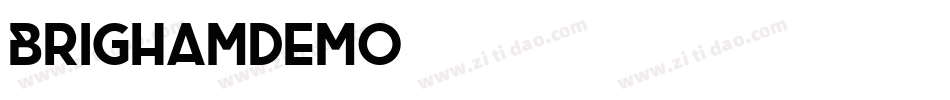 Brighamdemo字体转换