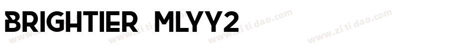 Brightier-mLYy2字体转换