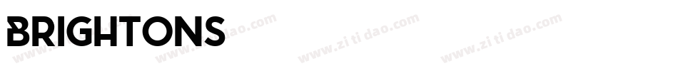 Brightons字体转换