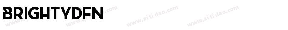 Brightydfn字体转换