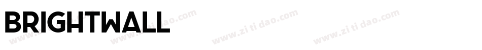 brightwall字体转换