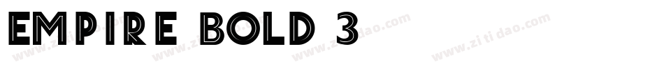 Empire-Bold-3字体转换