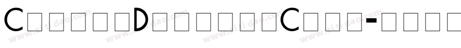 CroateDisplayCaps字体转换