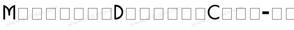 MackinawDisplayCaps字体转换