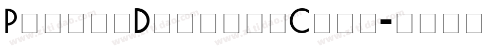 PlanksDisplayCaps字体转换
