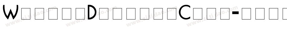 WankleDisplayCaps字体转换