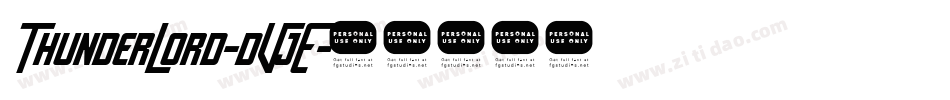 ThunderLord-dVjE字体转换