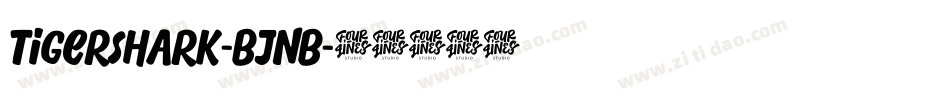 Tigershark-BJnB字体转换