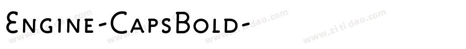 Engine-CapsBold字体转换