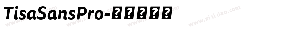 TisaSansPro字体转换