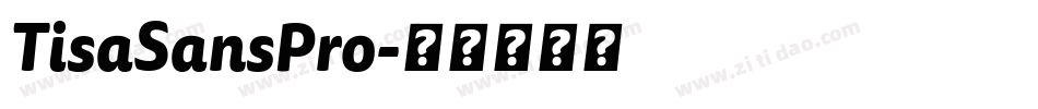 TisaSansPro字体转换