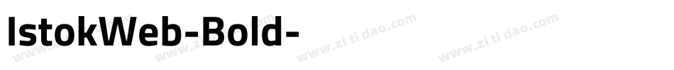 IstokWeb-Bold字体转换
