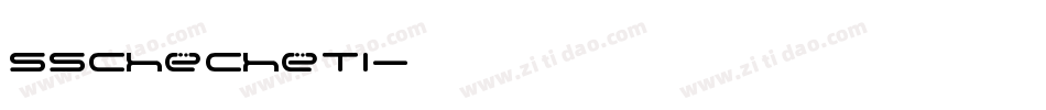 SSchecheTi字体转换