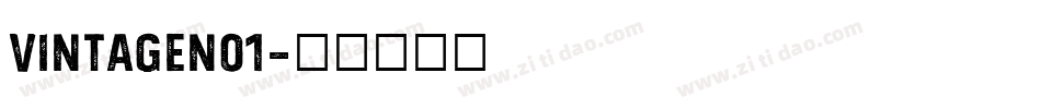 VintageNo1字体转换