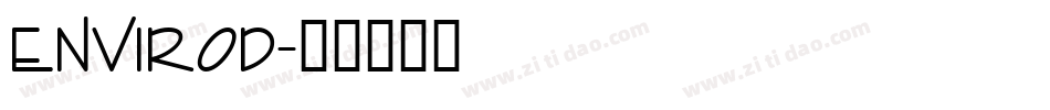 EnviroD字体转换