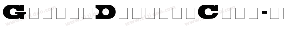 GanglyDisplayCaps字体转换