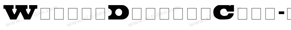 WankleDisplayCaps字体转换