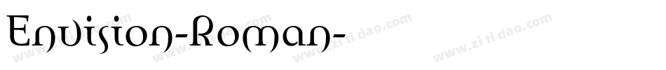 Envision-Roman字体转换