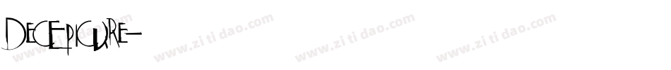 DecEpicure字体转换