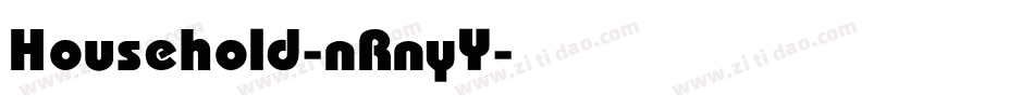 Household-nRnyY字体转换