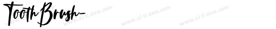 ToothBrush字体转换
