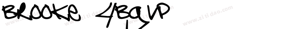 Brooke-4Bgvp字体转换