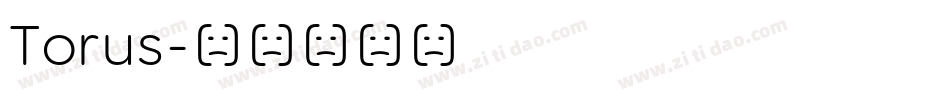 Torus字体转换